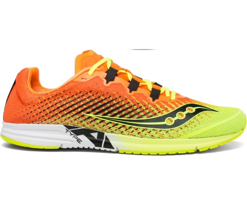 Tenis Saucony Type A9 Hombre Zapatillas Running Citron / Naranjas México MX-049-OJ